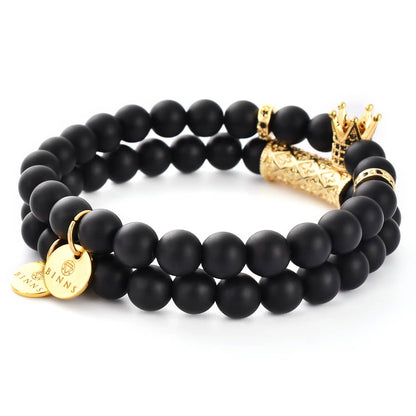 Men's Crown Me Bracelet Set