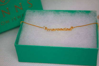 Miss Minimalist Name Necklace