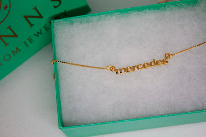 Miss Minimalist Name Necklace